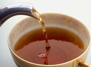 Как вывести пятно от чая?