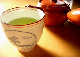 зеленый чай на ночь