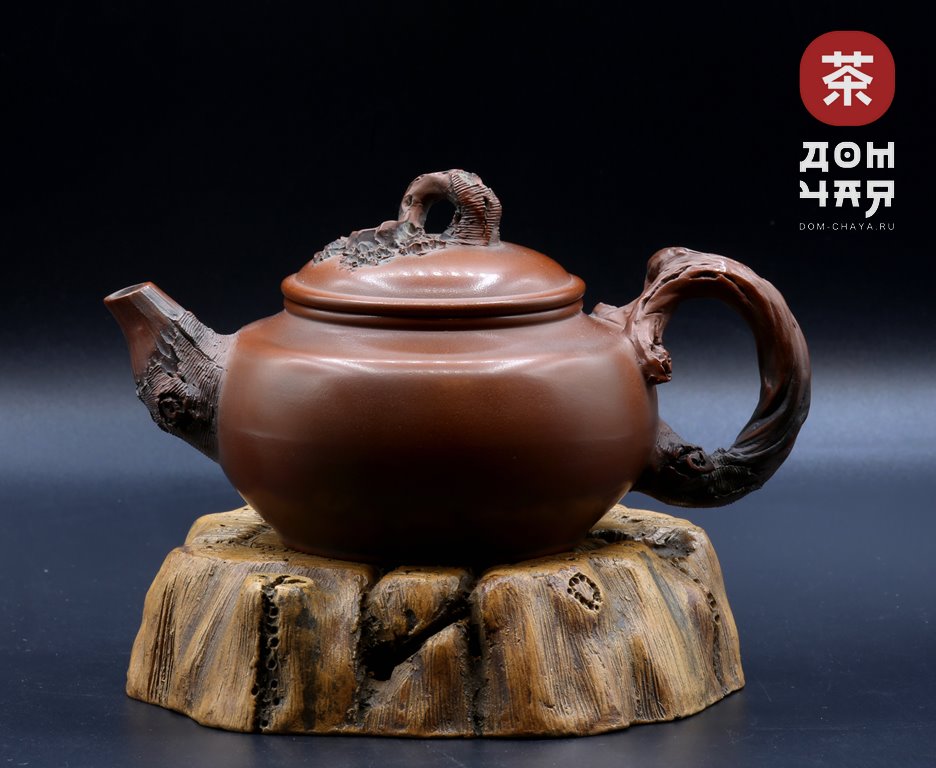  Авторский Чайник из Циньчжоу «Старая Сосна» #139, 140мл.