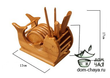 Набор принадлежностей для чайной церемонии «Рыбка» #18
