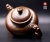 Коллекционный Чайник из Гуанси «Металлик», дровяной обжиг конца 20 века #228, 290мл.