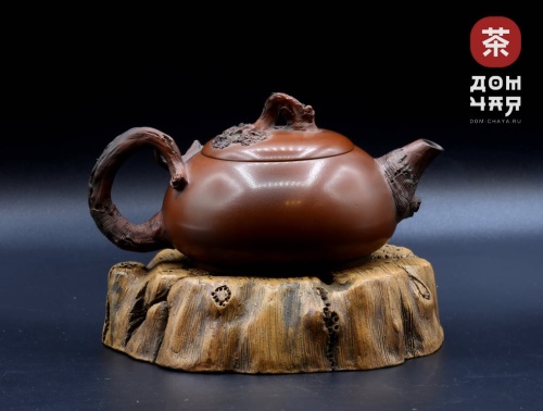 Чайник из Циньчжоу «Старая Сосна» (5 лет наработки мастером) #135, 110мл.