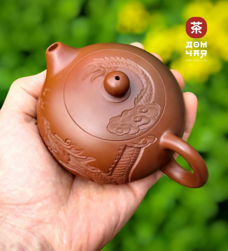 Авторский Чайник из Циньчжоу "Дракон Сиши", 160мл