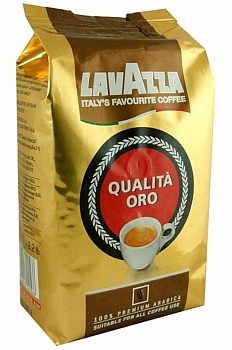 Кофе в зернах Lavazza Qualita Oro, 250гр.