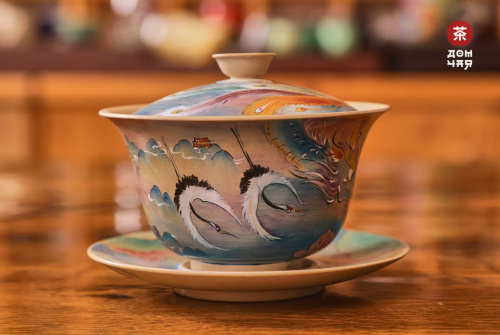 Глининая Гайвань "Журавлинная Песня", Цзиньдэджэнь, 170мл