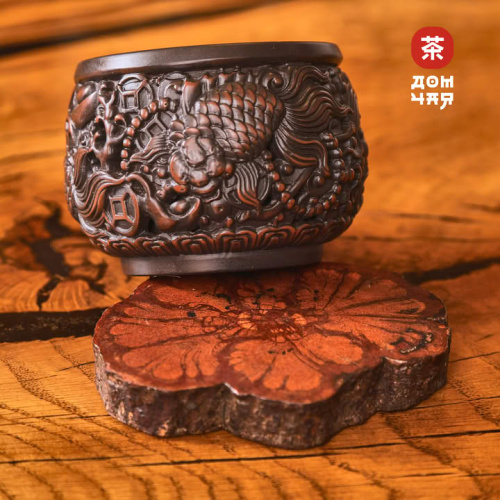 Резная пиала "Пищера Дракона" Цзяньшуй, 100мл.