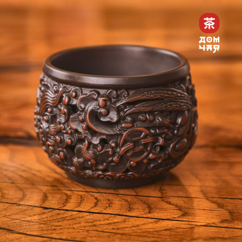 Резная пиала "Пищера Дракона" Цзяньшуй, 100мл.