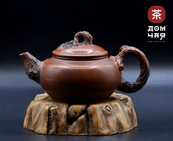  Авторский Чайник из Циньчжоу «Старая Сосна» #139, 100мл.