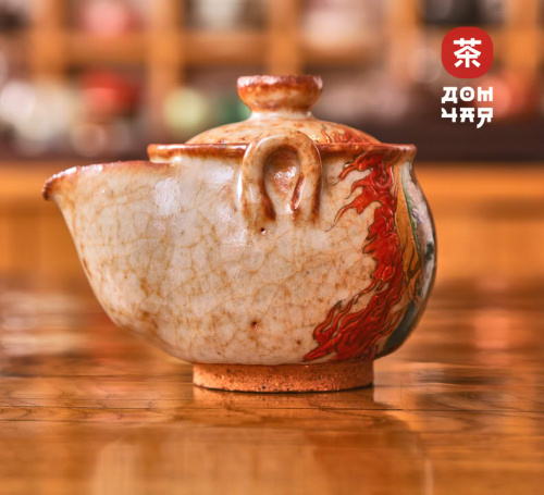 Хохин, Дровяной обжиг Цзиндэчжэ́нь, ручная роспись, 225мл