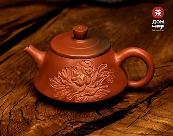 Авторский Чайник из Гуанси "Шипяо Каменный Цветок" #270, 200мл.