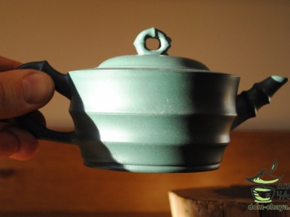 Исинский Чайник Зеленая глина #158
