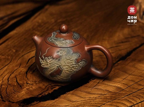 Авторский Чайник из Циньчжоу "Сиши", Дракон #246, 170мл