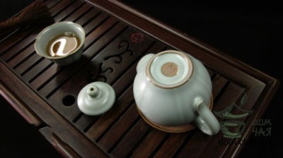 Чайный набор Фарфор Жу Яо (чайник + 6 чашек) №1