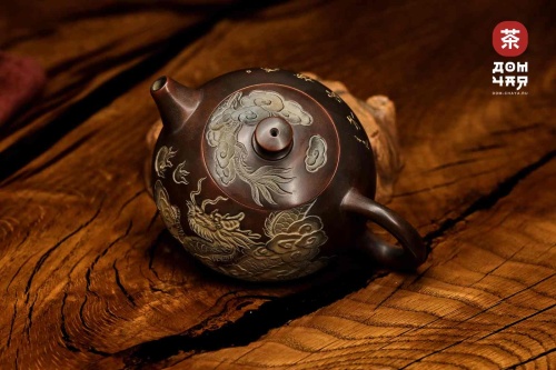Авторский Чайник из Циньчжоу "Шипяо", Дракон #245, 180мл