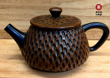 Чайник "Шипяо Рифленый "Цзяньшуйская Керамика,180мл