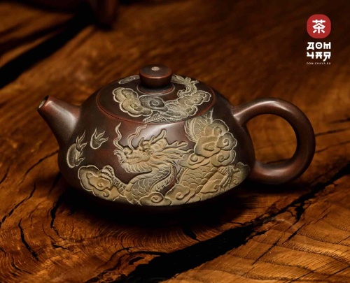 Авторский Чайник из Циньчжоу "Шипяо", Дракон #245, 180мл