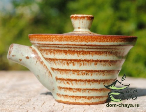 Чайник-Гайвань обливная глазурь (ручной работы) #3