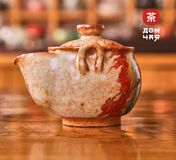 Хохин, Дровяной обжиг Цзиндэчжэ́нь, ручная роспись, 225мл